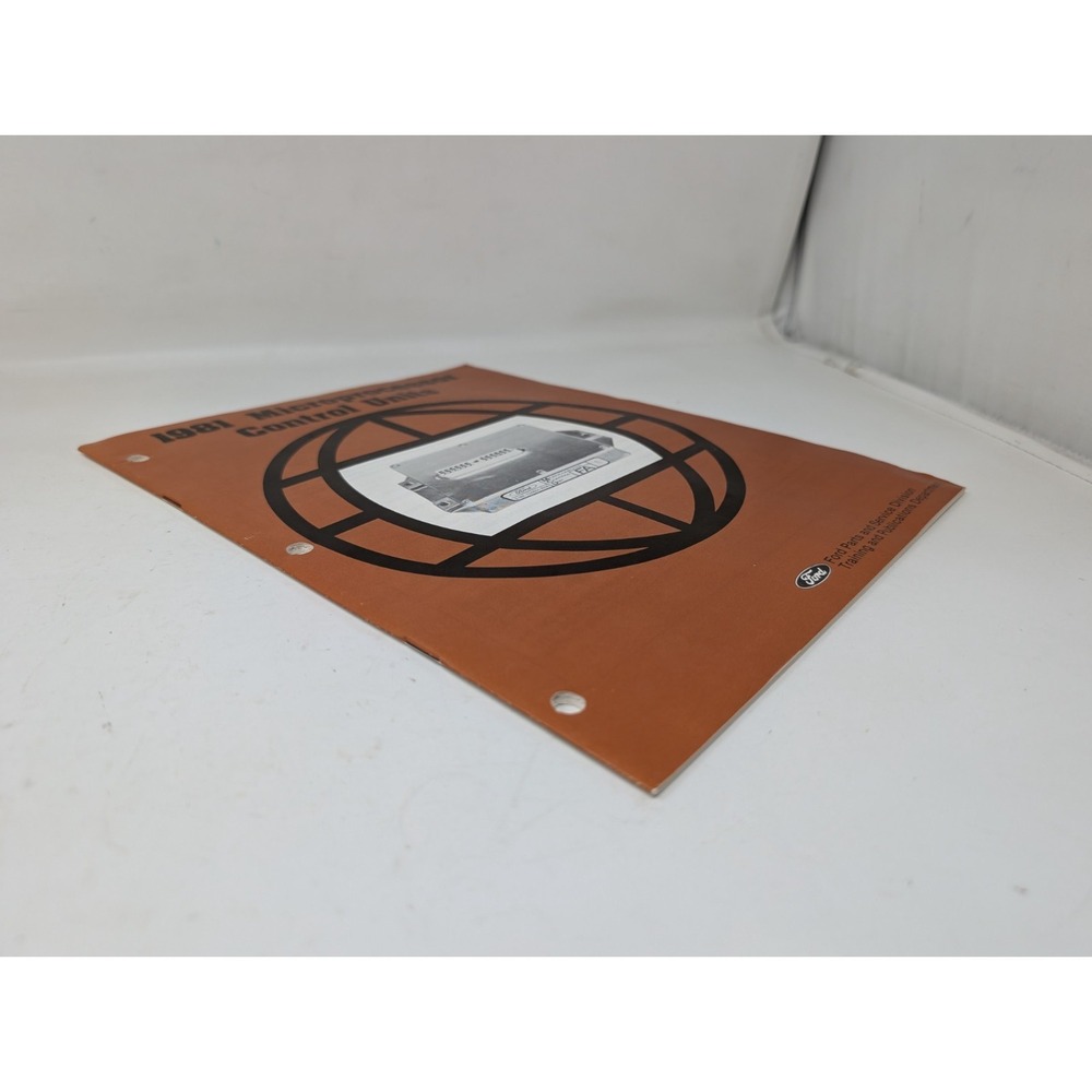 1981 Ford Microprocessor Control Units Training Service Guide Manual Book‎ - Picture 4 of 14